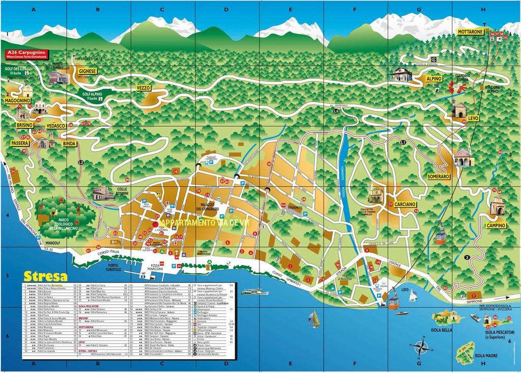 Appartamento Via De Vit Stresa Ngoại thất bức ảnh